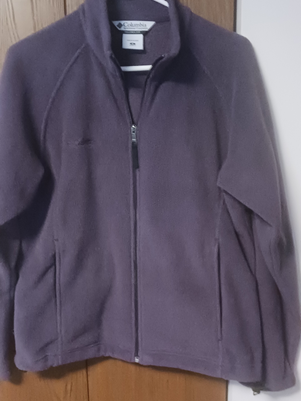 Columbia Women's Purple Full-Zip Fleece Jacket